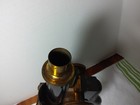 1915 Bausch And Lomb Cast Iron   Brass Microscope
