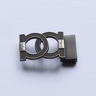 Ferragamo Men s Dark Gray black Gancini Belt Buckle  for 1 38  Wide Belts 