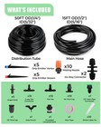 Drip Irrigation System For Watering Garden  65ft Hydroponic Misting 