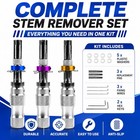 3pcs 7 Pin Advanced Tubular Lock Tool Set Padlock Hook Seal Pick Puller Kit Us  