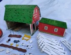 Lazy Day Farms With Accessories  Marx Toy - Tin And Plastic - Vintage Used Item