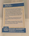 Teal Wicks Signed Lights Of Broadway Card Wicked Finding Neverland The Cher Show