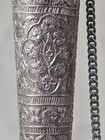  Antique Solid Silver India Kashmir Rose Water Decanter 