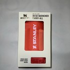 Stanley The All Day 30 Oz Quencher Carry-all Triple Hot Coral New