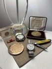 Collectible Veterans Junk Drawer Coin Medals Lot And More
