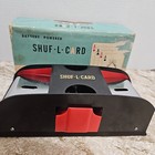 Vintage Battery Powered Automatic Card Shuffler Shuf-l-card By Waco Japan