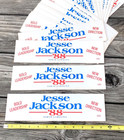 1988 Jesse Jackson President Campaign Political Bumper Stickers North Carolina 2