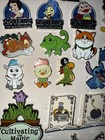 Disney Pin Trading 35 Pin Lot Set Hidden Mickey 25 Years Castle Jiminy Snow Hat