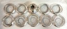 Vintage Gorham  Whiting  Sky Trading Sterling Silver 9 Coasters   1 Candlestick