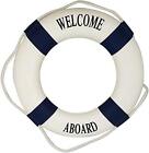  Nautical Decorative Life Ring Blue 