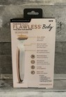 Flawless Total Body Hair Remover 18k Gold Plated Rechargeable Led Light   New