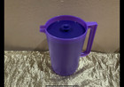 New Tupperware Beautiful Jumbo Pitcher 1 Gallon Purple Shades Colors
