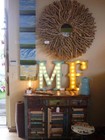 Lighted Marquee Letters  Hard Maple Wood  Vintage Style