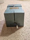 Vintage Metal Hand Crank Mechanical Card Shuffler W  Instructions Label