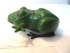 1950s Vintage Marx Tin Litho Wind Up Hopping Frog Works  Missing Key