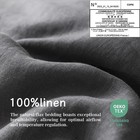 Everly 100  Linen Pillowcases Set Of 2 Envelope Closure French Natural Washed