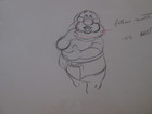Snow White Doc 1937 Disney Cel Production Drawing