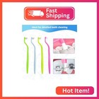 Ceonam 4-pack End Tuft Toothbrushes  Orthodontic Toothbrush With Small Head  Ult