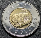 2001  2 Toonie Canadian Dollar Bu   Uncirculated Proof Like Mint State Ogp