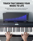     donner Dep-20 Digital Piano Keyboard With Sustain Pedal 185 Tone Online Lesson