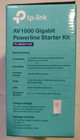 Tp-link Av1000 Gigabit Powerline Starter Kit  tl-pa7017 Kit  Open Box