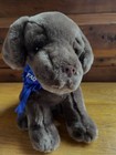 Fao Schwarz Brown Chocolate Lab Labrador Puppy Dog 2012 Stuffed Plush