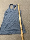 Lululemon Women Size 6 Swiftly Tech Racerback Tank Top Race Length Light Blue