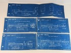 Pennsylvania Railroad Prr Freight Flat Car Lot Of 24 Blueprint Tracing Diagrams
