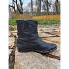 Frye Boots Anna Shortie Brown Leather Slouch Women s Size 6m Ankle Booties