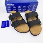 Birkenstock Arizona Black Soft Footbed Comfort Unisex Sandals Shoe Eu37-45