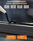 Black Silicone Caulk  100  Waterproof Silicone Sealant Adhesive Caulkingfor Rv