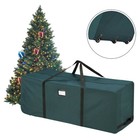 Premium Green Rolling Duffle Bag Style Christmas Tree Storage Bag Up To 9 Ft
