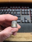 Vintage Thimble Marked Sterling Size 9  Marked 