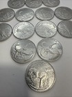 Post Cereal Age Of Dinosaurs 1988 Aluminum Coins Lot Of 18