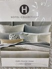 Hotel Collection Bedford Geo Euro Pillow Sham Nip