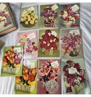 Lot Of 46 Unused Vintage Greeting Cards Envelopes anniversary get Well  Us Made 