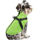 Dog Winter Coat With Harness  Reflective Dog Vest Jacket For Small Dogs 9-15 Lbs