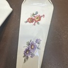 2 Vintage  Germany Pie Cake Server Dessert Server Floral Design 10 