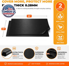 Oven Liners For Bottom Of Oven - Thick Heavy Duty 17    X 25    2 Pack Non-stick Reu