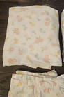 Pottery Barn Kids Floral Pink Blue Yellow Twin Sheets Fitted Flat   2 Pillowcase