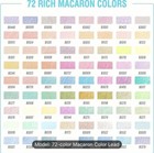 72 Macaron Brutfuner Color Pencils New Shipping Included