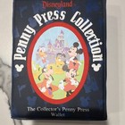 Disneyland Penny Press Collection Wallet With Elongated Coins