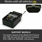 Bluetooth Obd2 Obdii Car Diagnostic Scanner Auto Fault Code Reader Tool Elm327
