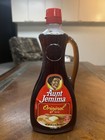 Vintage Retired Pancake Syrup 24oz  Sealed Bottle   Never Opened  Free Shipping
