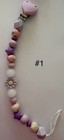 Handmade Dummy Pacifier Clip Chain Baby Toddler