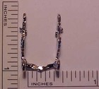 Small Traditional large Classic 1 10 Scale Fancy Western Spade Bit Silver-toned