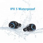 Mini Waterproof Wireless Bluetooth Twins Earbuds Built-in Mic  Iphone   Andriods