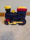 Child To Cherish Hand Painted Ceramic Train Piggy Bank