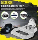 5236586 Universal Folding Truck Step For Most Truck  Van  And Vehicle