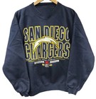 San Diego Chargers Nfl Football 90s Graphic Crewneck Sweatshirt Men Women